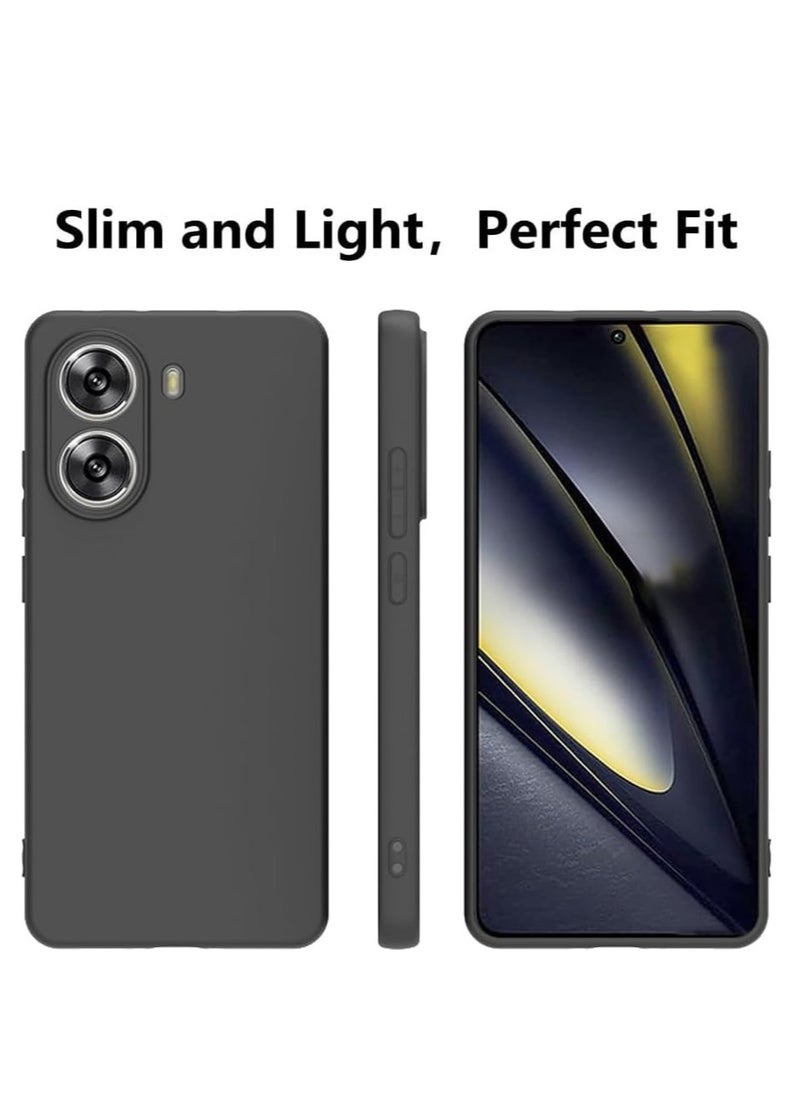 Houmt Xiaomi Poco X7 Pro 5G Case Cover Liquid Silicone Gel Rubber Protective Case Anti-Scratch with Inner Microfiber Lining Cover For Xiaomi Poco X7 Pro 5G  - Image 3