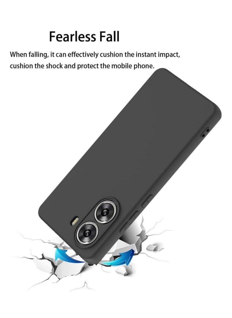 Houmt Xiaomi Poco X7 Pro 5G Case Cover Liquid Silicone Gel Rubber Protective Case Anti-Scratch with Inner Microfiber Lining Cover For Xiaomi Poco X7 Pro 5G  - Image 4