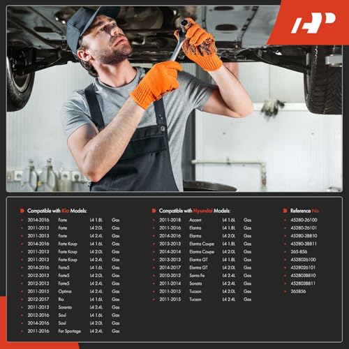 A-Premium Automatic Transmission Oil Pan with Drain Plug & Gasket Compatible with Hyundai Elantra, Elantra GT, Sonata, Santa Fe, Accent, Tucson & Kia Soul, Optima, Sorento, Forte Koup, Sportage, Rio - Image 2