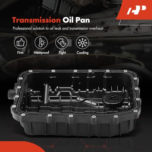 A-Premium Automatic Transmission Oil Pan with Drain Plug & Gasket Compatible with Hyundai Elantra, Elantra GT, Sonata, Santa Fe, Accent, Tucson & Kia Soul, Optima, Sorento, Forte Koup, Sportage, Rio - Image 3