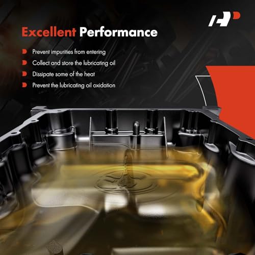 A-Premium Automatic Transmission Oil Pan with Drain Plug & Gasket Compatible with Hyundai Elantra, Elantra GT, Sonata, Santa Fe, Accent, Tucson & Kia Soul, Optima, Sorento, Forte Koup, Sportage, Rio - Image 5