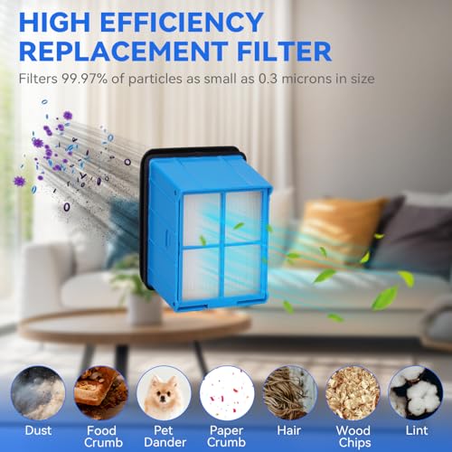 JoaSinc 3930F Brush Roll Filter Replacement for Bissell Crosswave OmniForce Edge Cordless Multi-Surface Hard Floor Cleaner Wet Dry Vacuum 3930F/3933/v2/3999z, 3 Brush Rolls & 2 Filters Accessories - Image 4