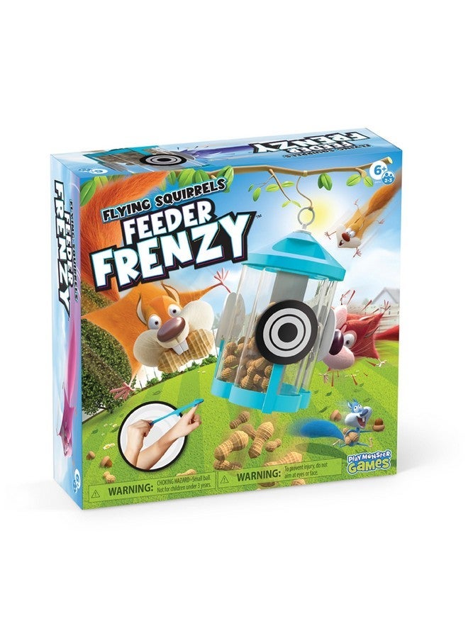 PlayMonster Flying Squirrels Feeder Frenzy Board Game - Kids Games, Family Games for Kids and Adults, Board Games for Family Night, Multi-Player Board Games, Aim & Release Nuts to Win, Ages 6+ - Image 1