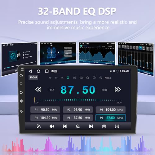 Junsun 5G WiFi 64GB ROM Car Radio Stereo for Ford F150 2009 2010 2011 2012,Wireless CarPlay/Android Auto,9" HD IPS Touch Display Support Rearview GPS DSP RDS Bluetooth 5.0 AM/FM Stereo - Image 5