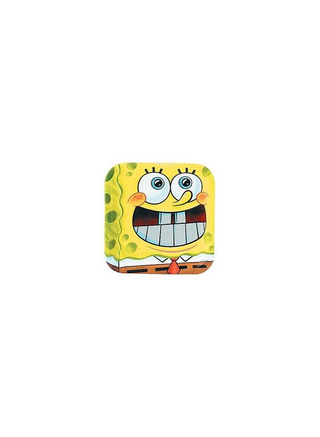 Amscan Spongebob Dinner Plate 8Ct Birthday Party Supplies Plates - Image 3