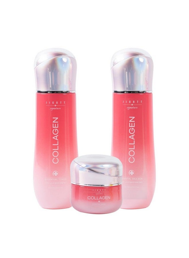 JIgott - Signature Collagen Essential Skin Care 3 Set - Image 1
