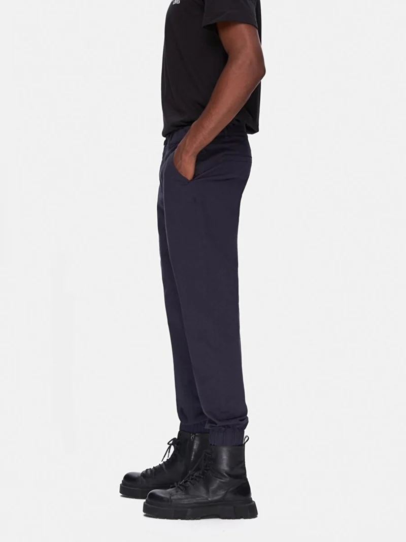 ال تي بي Navy Blue Trousers