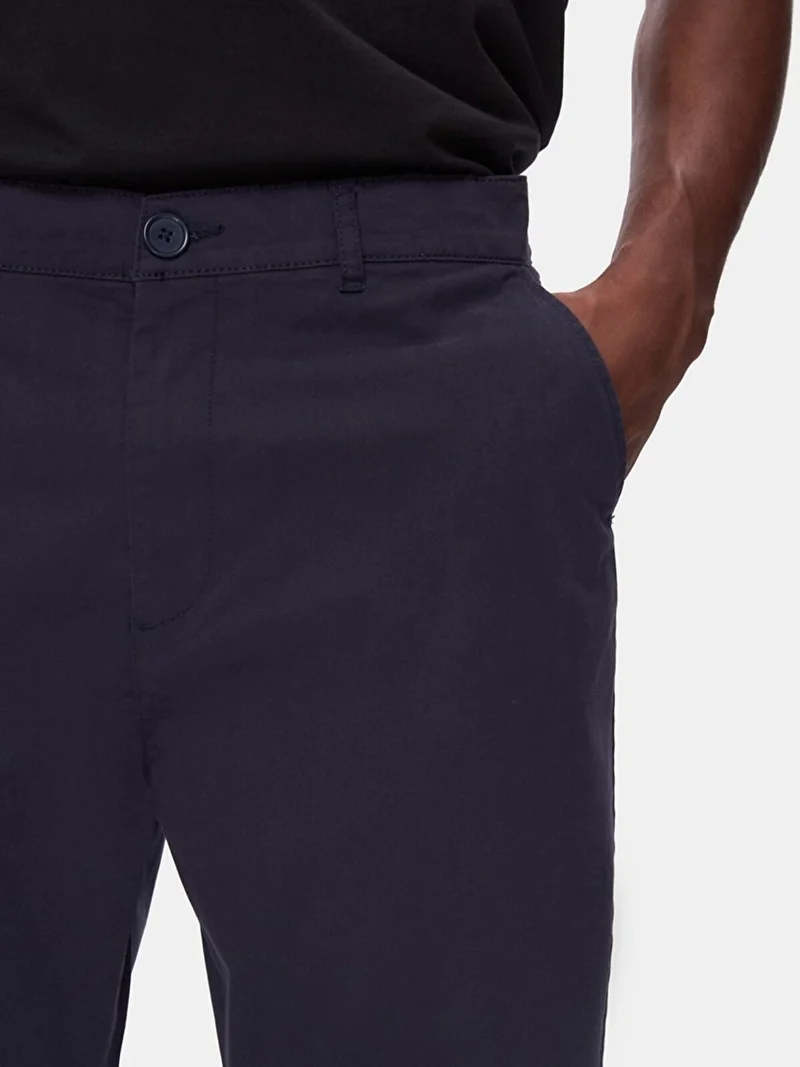 ال تي بي Navy Blue Trousers