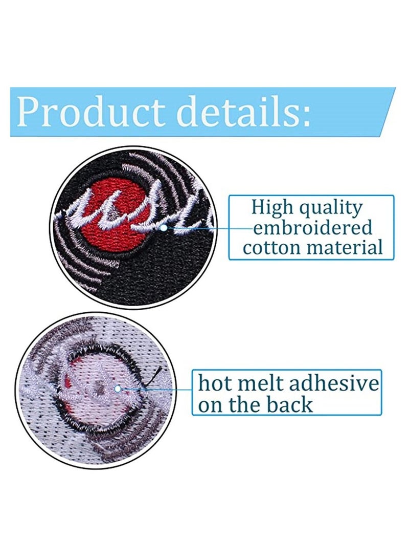 Y&D Embroidery Cloth Stickers 5 Pcs Embroidered DIY Sew on Iron Patches for Kids Clothing - Image 4