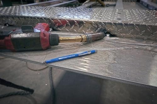 Markal 96006 - Markal Silver-Streak Holder with 1 Reflective Lead, Built-in Sharpener, 1 Click Advance -Ideal for Metal Layout & Fabrication Work - Image 4