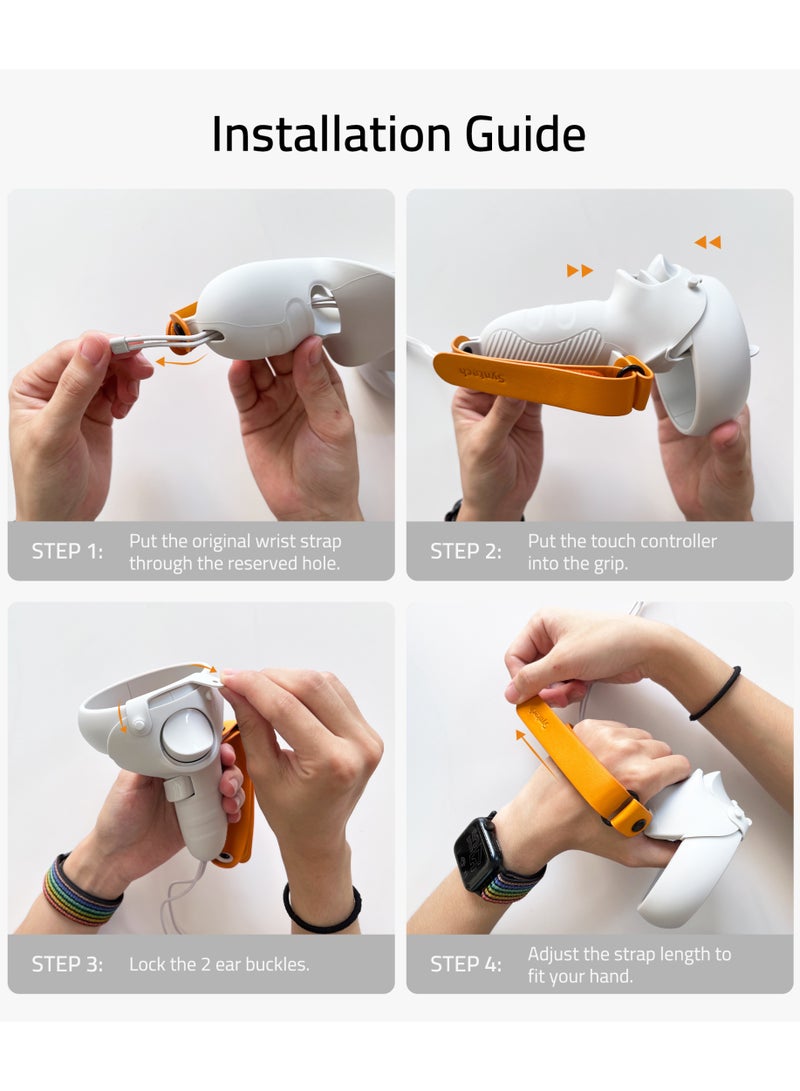 Syntech Mark47 |  Touch Controller Grips Cover for Quest 2  - Image 3
