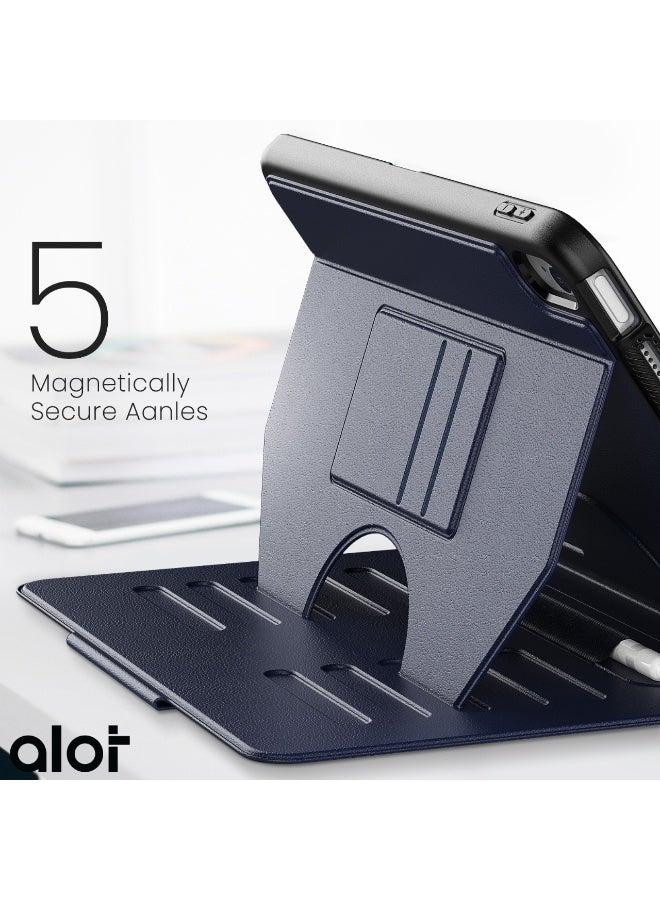 ALot Magnetic iPad Air Case for 11-inch (2024) - Multi-Functional Cover with Thermoline Protection, 5 Magnetic Rings, & Integrated Pencil Holder - Image 2