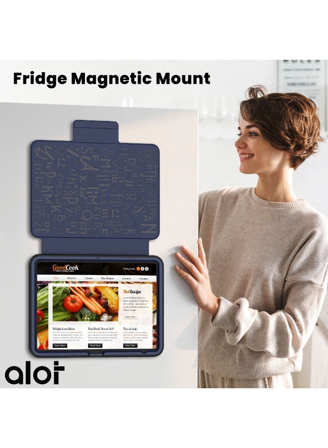 ALot Magnetic iPad Air Case for 11-inch (2024) - Multi-Functional Cover with Thermoline Protection, 5 Magnetic Rings, & Integrated Pencil Holder - Image 3