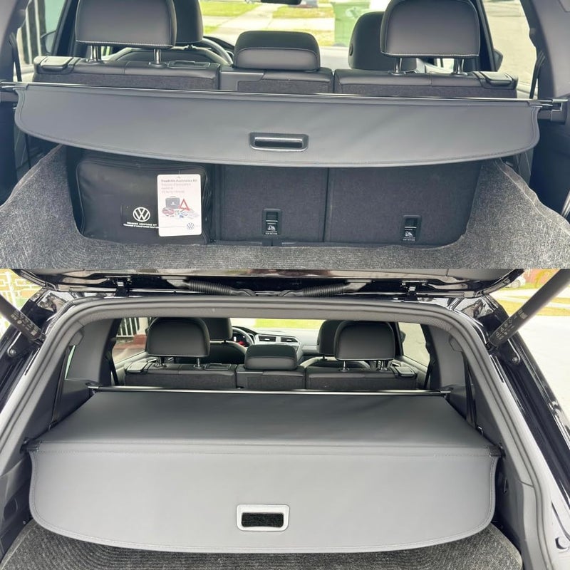 VESUL Retractable Cargo Cover for Volkswagen VW Tiguan (2018-2024) - Security Shade Shield Tonneau Cover - Image 2