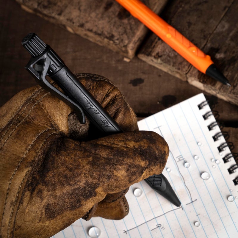 Rite in the Rain Weatherproof Durable Black Clicker Pen - Black Ink (No. BK11) - Image 5
