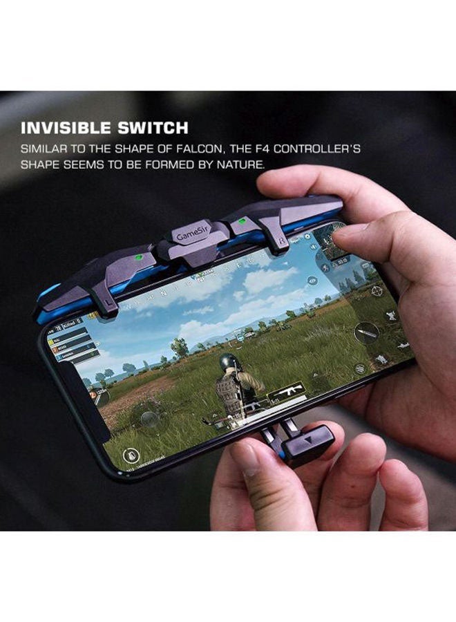 ELTRAZONE F4 Mobile Gaming Joystick Wireless Controller – Ergonomic Bluetooth Gamepad for Android & iOS Smartphones, Compatible with Popular Mobile Games, Easy Setup, Portable Design for Precise Control and Enhanced Gaming Experience on the Go - Image 2