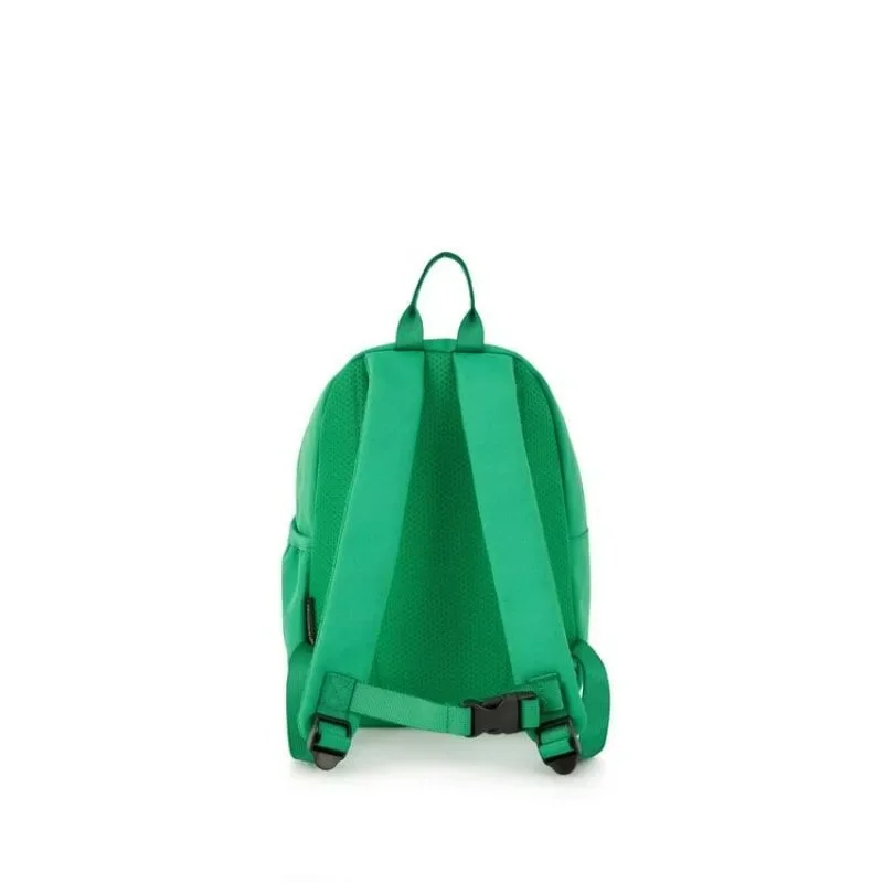 AMERICAN TOURISTER Little Carter Backpack , Polyester, Green / Blue|Antimicrobial Lining||Perfect for Kids|Lightweight|Adjustable Padded Strap - 1 Year Global Warranty