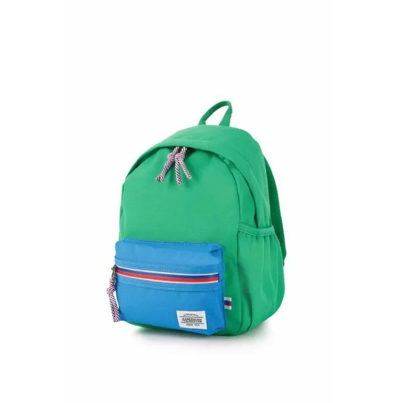AMERICAN TOURISTER Little Carter Backpack - Green / Blue - 1 Years Global Warranty