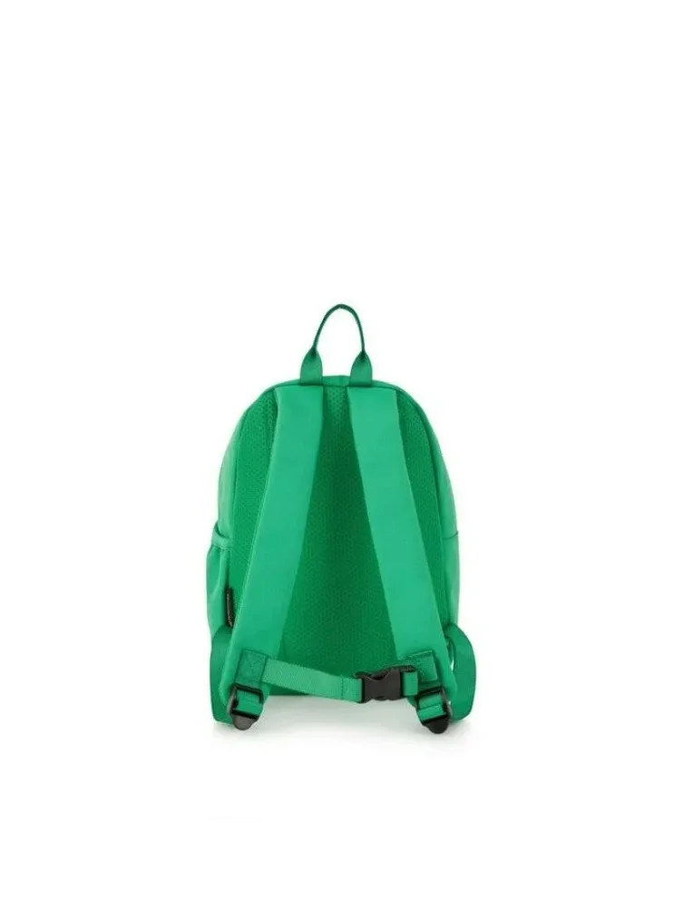 AMERICAN TOURISTER Little Carter Backpack , Polyester, Green / Blue|Antimicrobial Lining||Perfect for Kids|Lightweight|Adjustable Padded Strap - 1 Year Global Warranty