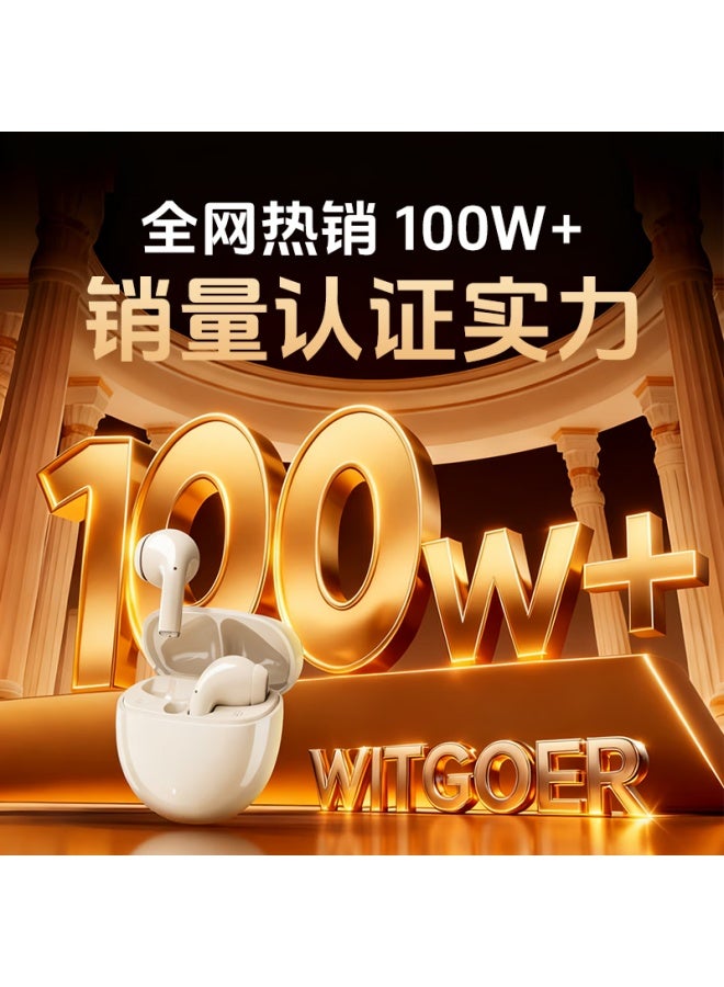 Witgoer New Flash Connect 6.0 Bluetooth Earbuds Semi-in-ear L138 True Wireless Long Battery Life Comfortable Noise Cancelling Sport Running Compact Universal