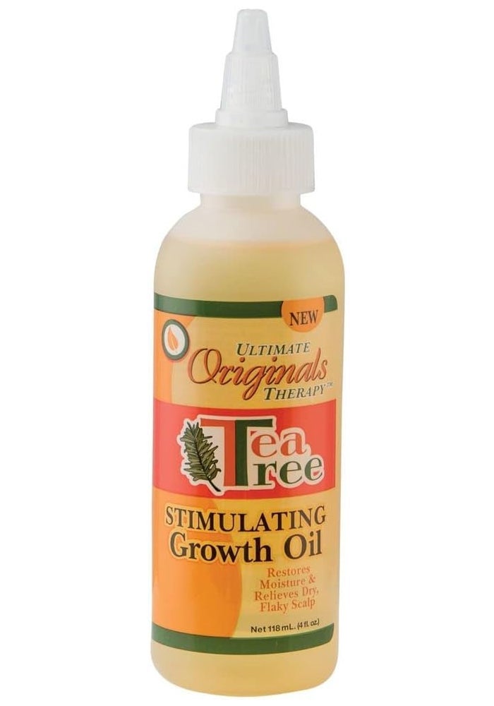 Africa's Best Ultimate Organic Tea Tree Stimulating Growth Oil, 4 Fl Oz - Image 1