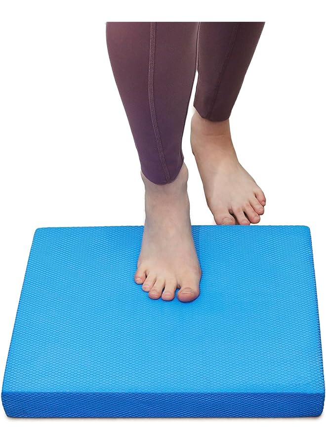 PROMASS وسادة توازن فوم، وسادات توازن للعلاج الطبيعي، حصيرة توازن، وسادة فوم للتوازن، للتدريب على اللياقة البدنية والثبات، اليوغا، العلاج الطبيعي - Image 1