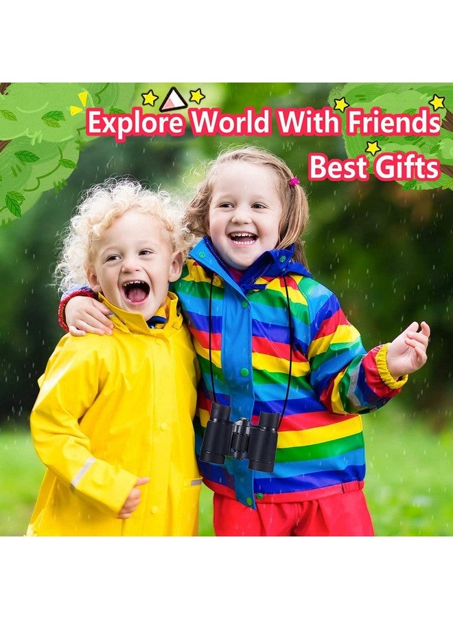 ARTOMIDE Kids Binoculars Best Gifts For 3-12 Years Boys Girls High-Resolution Optics Shockproof Mini Compact Binocuolar Toys Folding Small Telescope For Bird Watching Camping Outdoor Play - Image 4