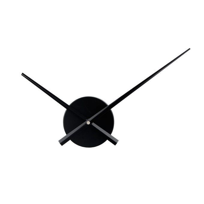 DIY LARGE 3D CLOCK HANDS WALL ART DECOR QUARTZ CLOCK MECHANISM ACCESSORIES BLACK