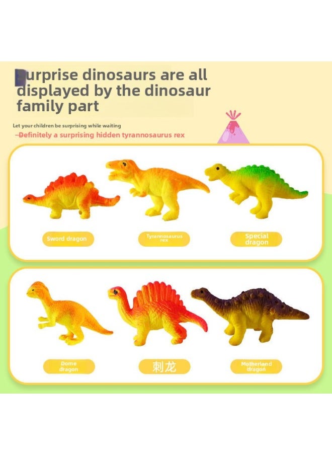 null - Soaking In Water To Hatch Dinosaur Eggs Blind Box Soak In Water To Expand And Break The Shell Bar To Grow Boys And Girls Children's Toys-Color:Large Upgraded Limited Edition Gift Box [2 Blind Boxes] Dinosaurs Will Become Larger When Soaked In Water - Image 1