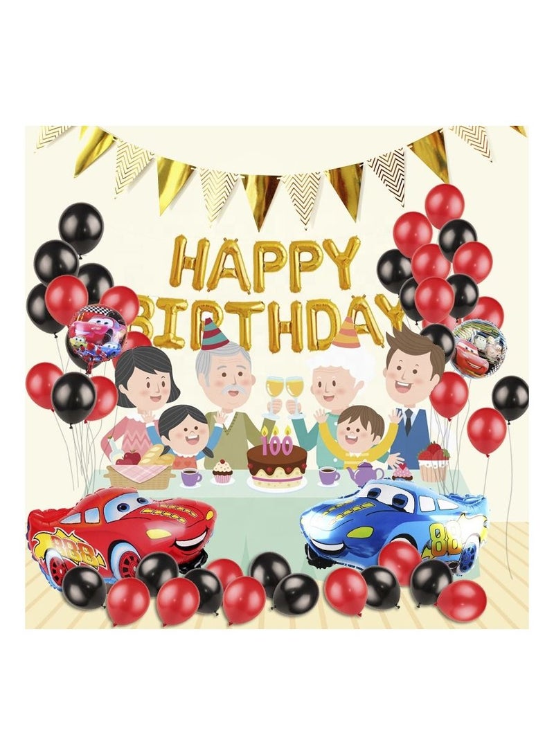 هايلاند مجموعة زينة عيد الميلاد بتصميم سيارة ماكوين - Image 3