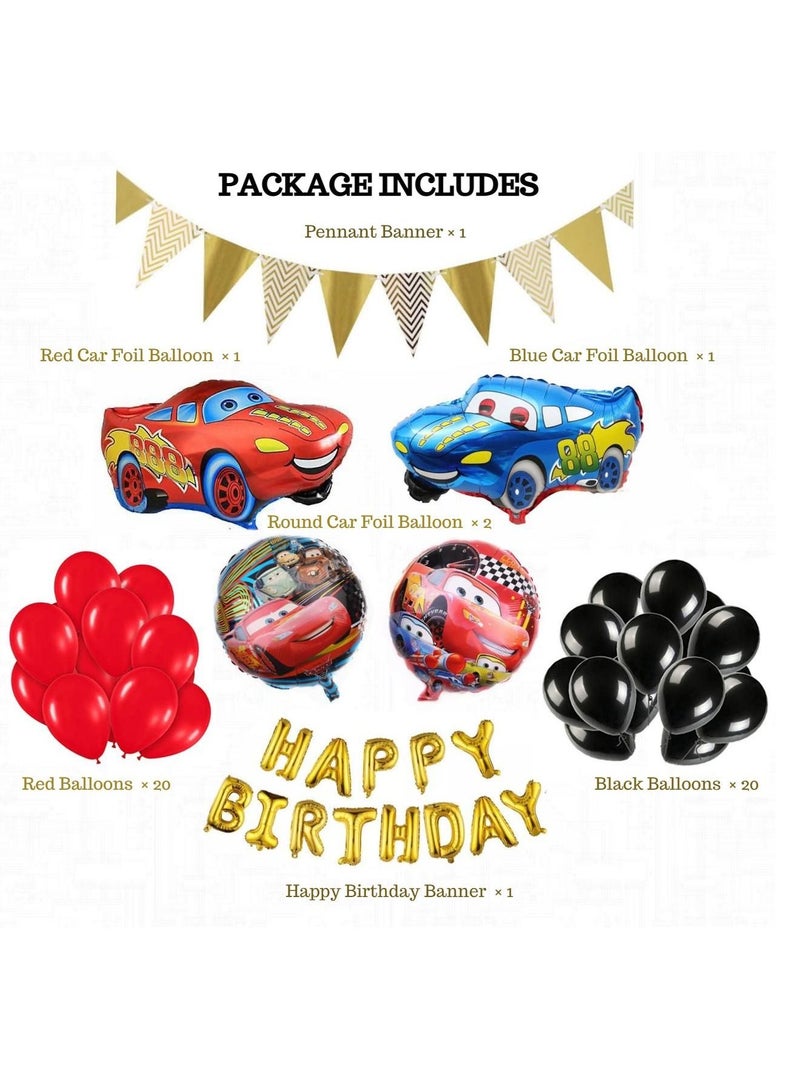 هايلاند مجموعة زينة عيد الميلاد بتصميم سيارة ماكوين - Image 2