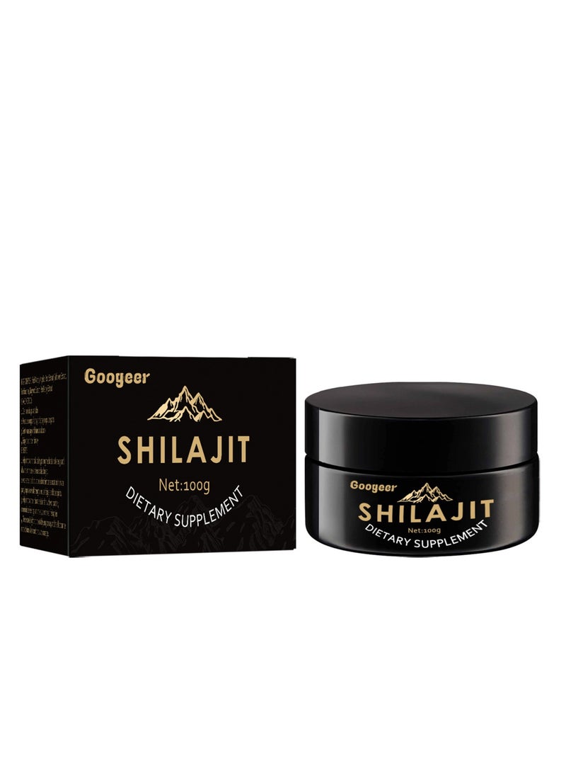 Googeer 100g Shilajit Pure Himalayan Organic Shilajit Resin - Himalayan Shilajit Supplement- Maximum Potency and Pure Shilajit for Men Gold Grade Natural Shilajit  - Image 1
