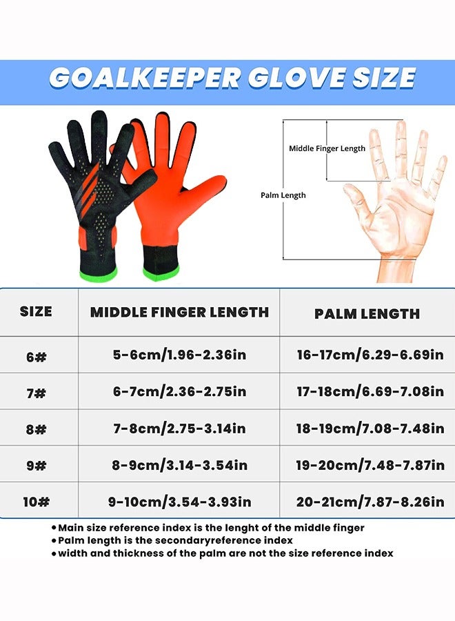 AACHEN Football Training Professional Pro Fingersave Goalkeeper Gloves - Image 2