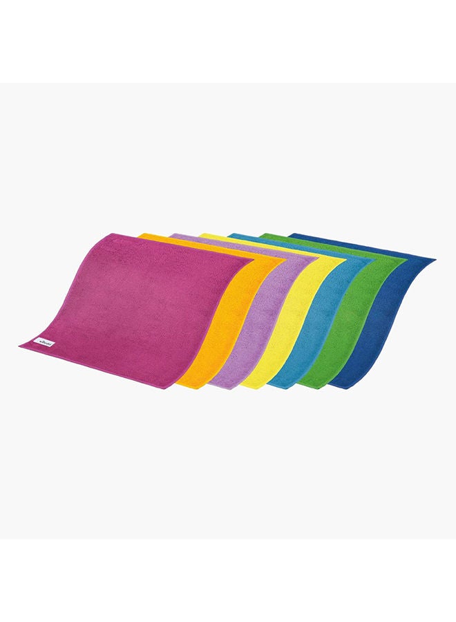Vileda 8-Piece Microfibre Multipurpose Cloth Set - Image 2