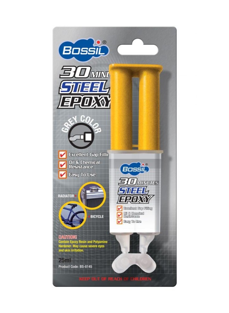 Bossil 30 Minutes Steel Epoxy