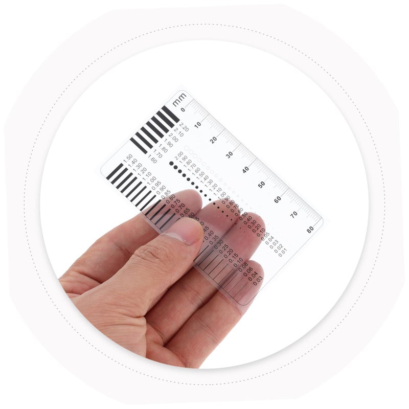 Pocket Ruler For Concrete Scratch And Flaw Detection High Precision Measurement - Image 5
