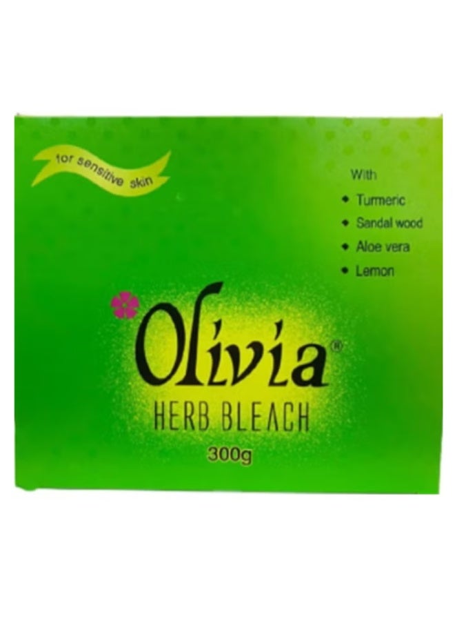 Olivia Herb Bleach Cream 300g – Natural Glow Formula for Sensitive Skin - Image 1