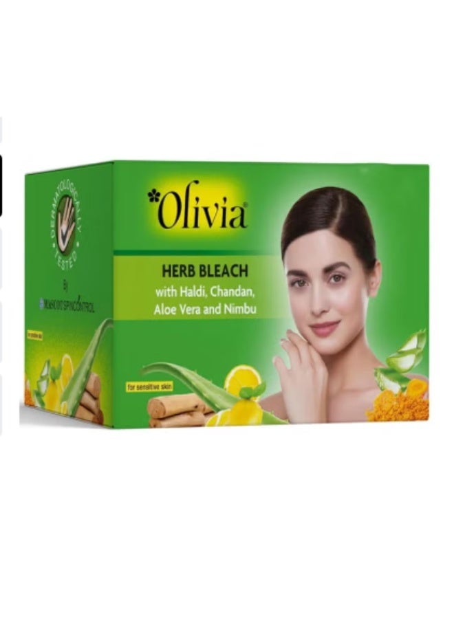 Olivia Herb Bleach Cream 300g – Natural Glow Formula for Sensitive Skin - Image 3