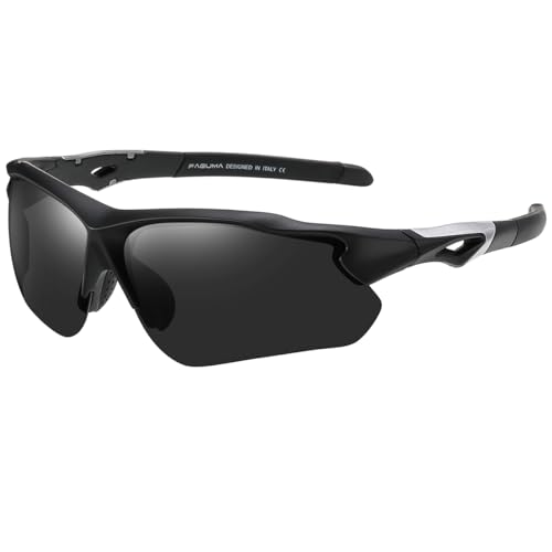 FAGUMA Polarized Sports Sunglasses for Men Women Fishing Cycling Running Golf Motorcycle TR90 Frame UV400 Protection - Image 1