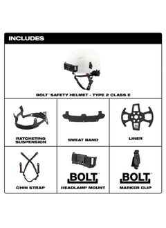 BOLT™ Red Safety Helmet (USA) Type 2, Class E Unvented - pzsku/ZB8C1A78B6CC797DE776FZ/45/_/1722348512/e9f682a2-47cb-4b05-a6e7-49c607f58526