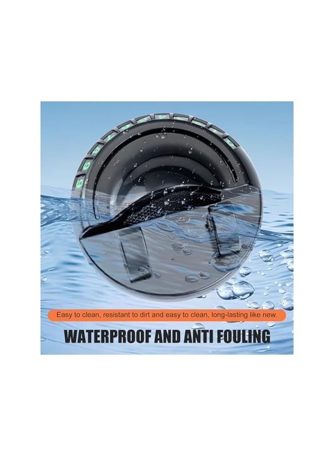 Green Tiger 360°Rotating Car Phone Holder Mount 2025 Updated, Dashboard Cell Phone Holder, Navigation Holder with Luminous Parking Number Plate, Washable Ultra-Stable Chassis Bracket, Universal for Cars (Black) - Image 3