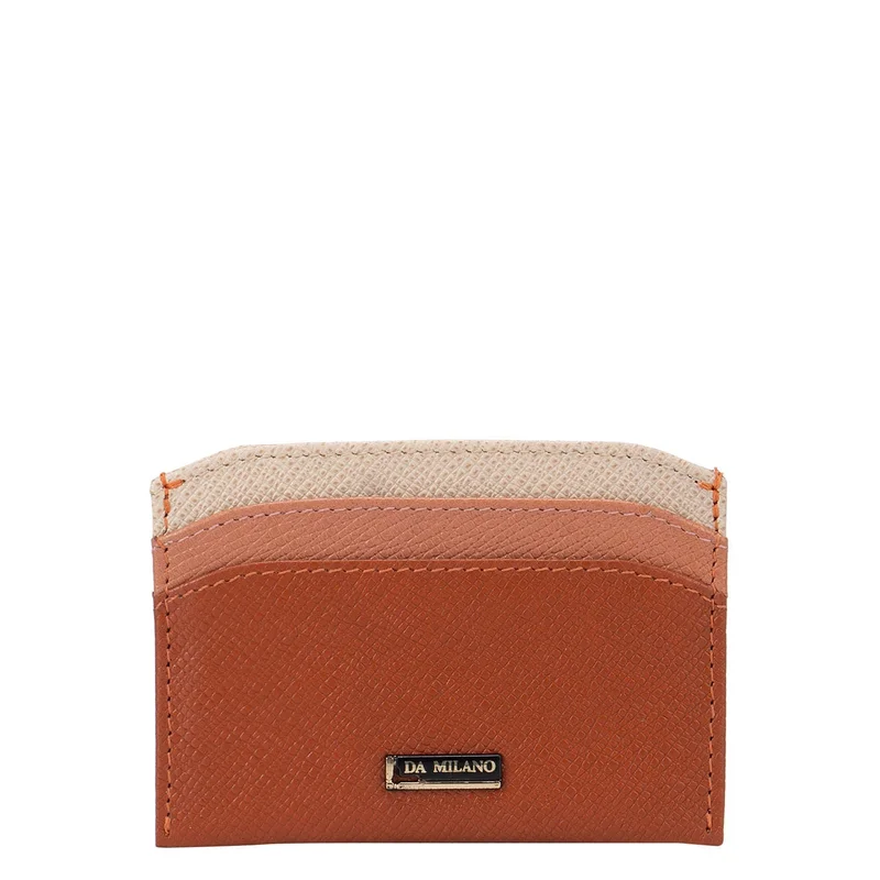 دا ميلانو Orange Franzy Card Sleeve