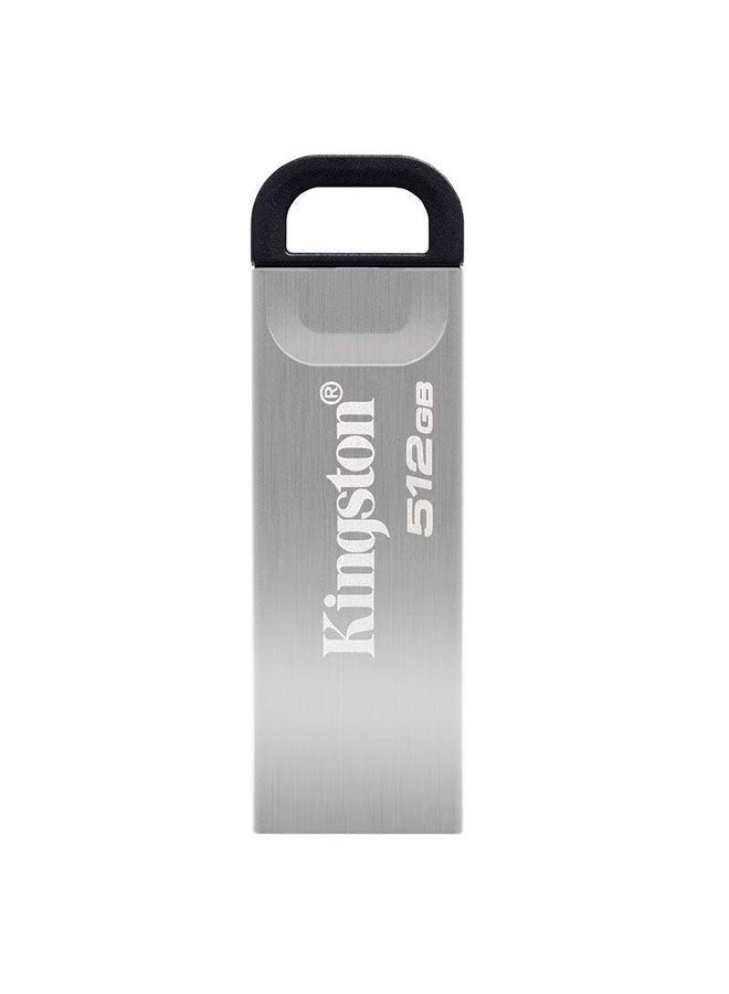 Kingston Grey Kingston DataTraveler KySOn USB3.2 Metal Drive 512GB High-Speed Edition , Read Speed 200MB/s for In-Car Commercial Use and Portable Storage in Multiple Scenarios - Image 3