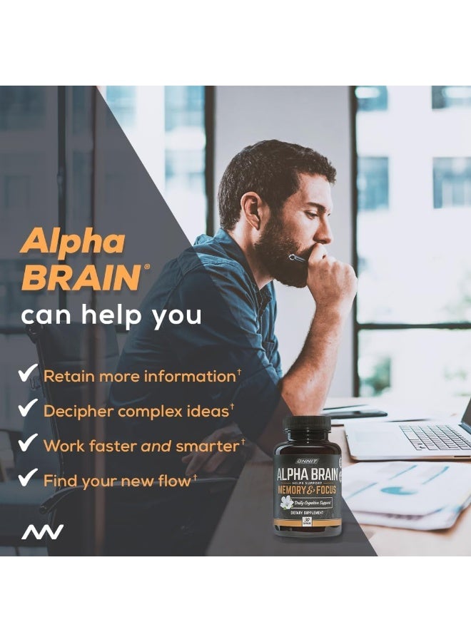 Onnit Alpha Brain Cognitive Support Capsules for Men and Women - Image 4