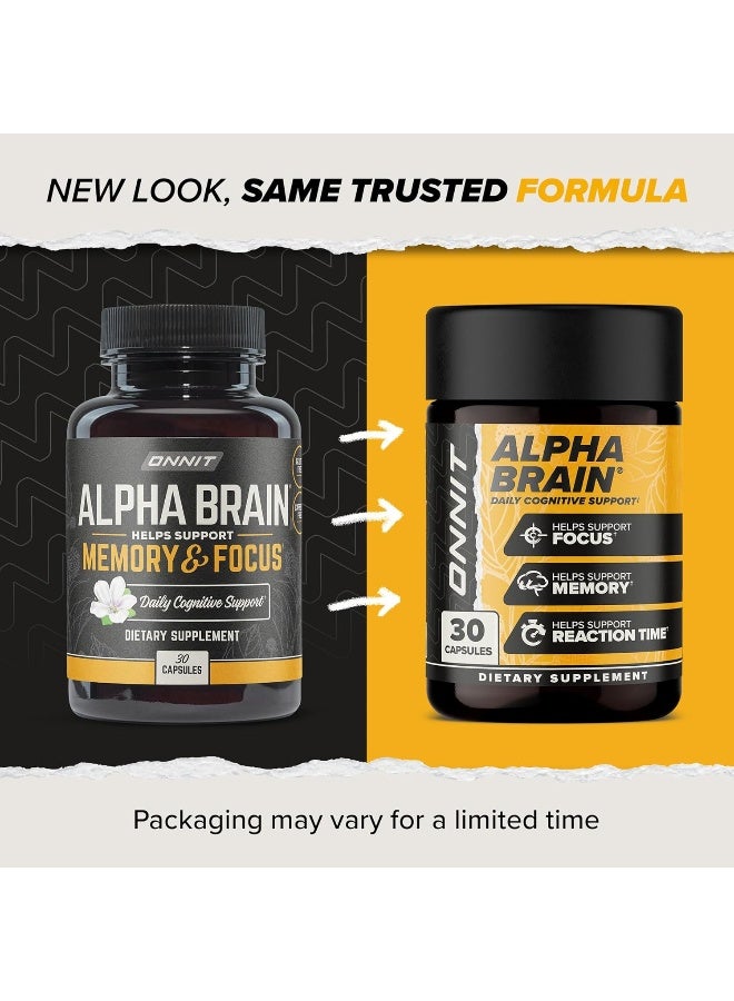Onnit Alpha Brain Cognitive Support Capsules for Men and Women - Image 2