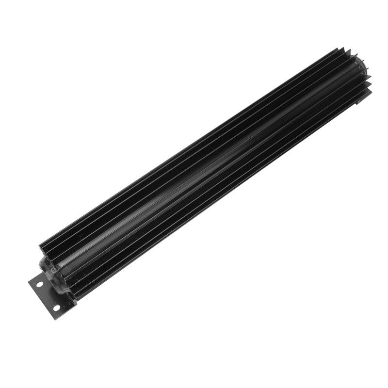 Aluminum Finned Transmission Oil Cooler Universal Black Dual Pass - Efficient Cooling Durable Rust Resistant for Car Truck and More - Image 5