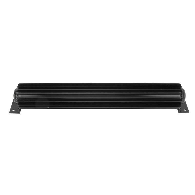 Aluminum Finned Transmission Oil Cooler Universal Black Dual Pass - Efficient Cooling Durable Rust Resistant for Car Truck and More - Image 2