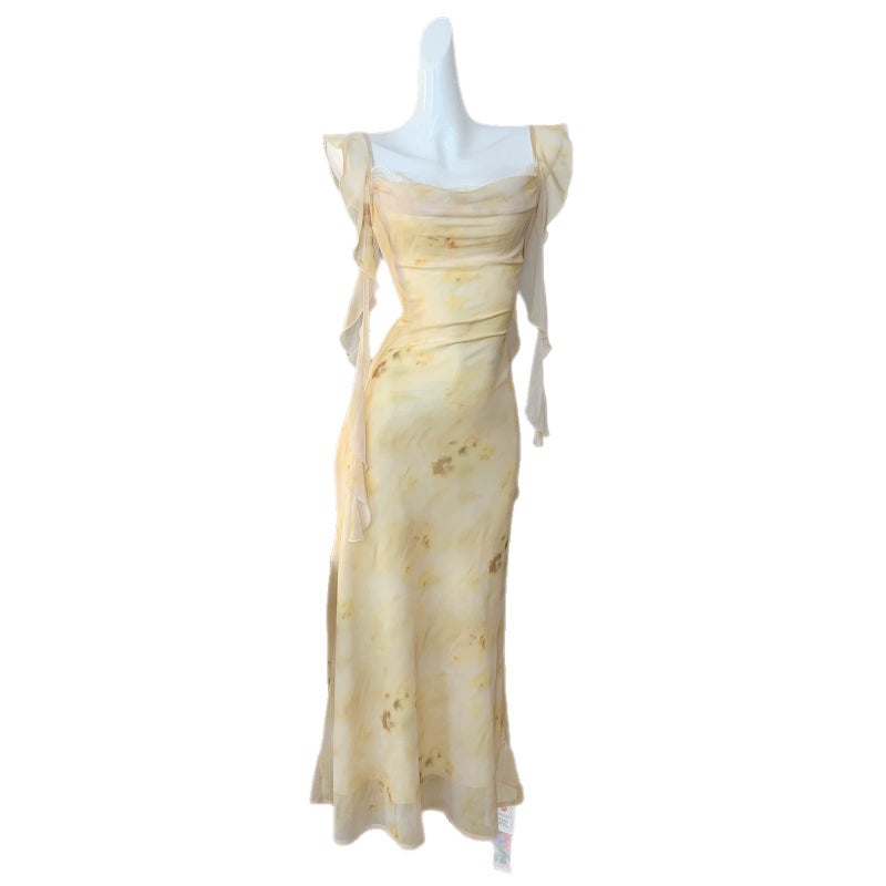 Floral Print Sleeveless Maxi Dress with V-Neck - Image 5