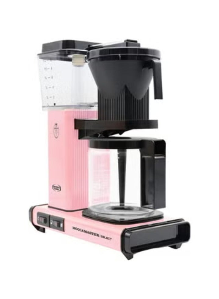 موكا ماستر KBG Coffee Brewer: ماكينة تحضير القهوة المفلترة مع دورق زجاجي – 1.25 لتر – وردي  - Image 3