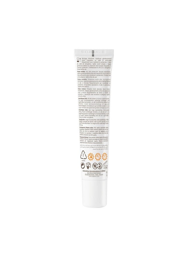 A-DERMA - Protect Invisible Fluid Spf 50+ 40Ml - Image 1